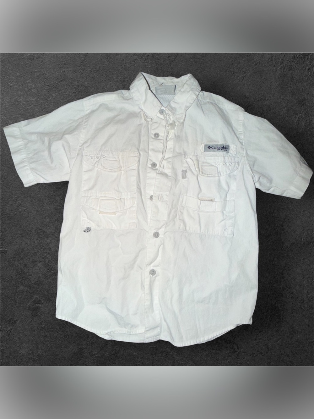 Columbia PFG Youth Fishing Shirt – Youth Small